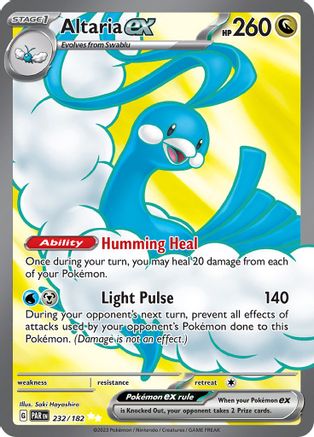 Altaria ex - 232/182 (232) - [SV: Paradox Rift] Holofoil Pokemon Single Pokémon