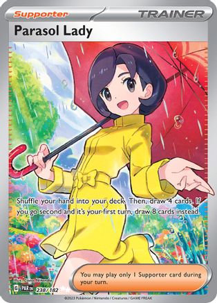 Parasol Lady - 238/182 Holofoil [SV: Paradox Rift] Pokemon Single Pokémon