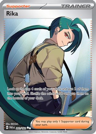 Rika - 241/182 Holofoil [SV: Paradox Rift] Pokemon Single Pokémon