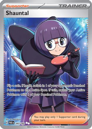 Shauntal - 243/182 Holofoil [SV: Paradox Rift] Pokemon Single Pokémon