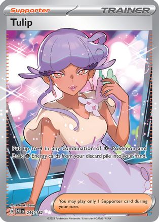 Tulip - 244/182 Holofoil [SV: Paradox Rift] Pokemon Single Pokémon