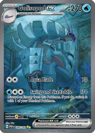 Golisopod ex - 246/182 Holofoil [SV: Paradox Rift] Pokemon Single Pokémon