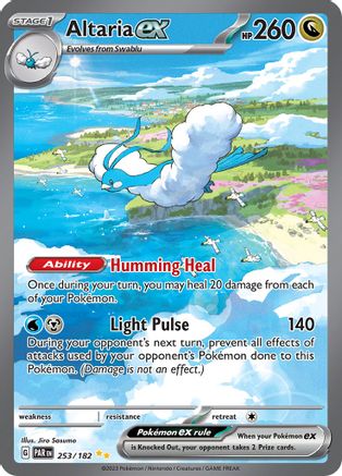 Altaria ex - 253/182 Holofoil [SV: Paradox Rift] Pokemon Single Pokémon