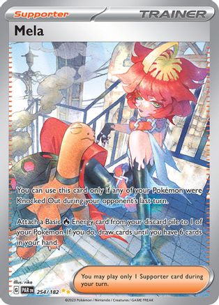 Mela - 254/182 Holofoil [SV: Paradox Rift] Pokemon Single Pokémon