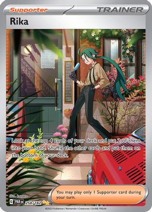 Rika - 258/182 Holofoil [SV: Paradox Rift] Pokemon Single Pokémon