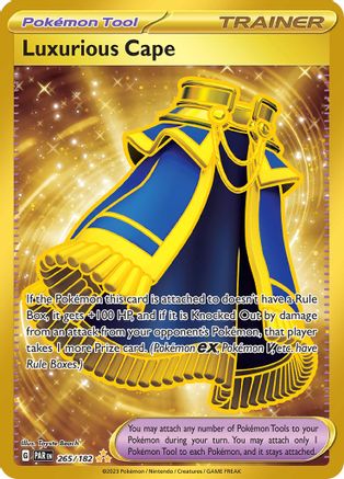 Luxurious Cape - 265/182 Holofoil [SV: Paradox Rift] Pokemon Single Pokémon
