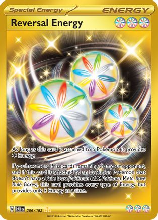 Reversal Energy - 266/182 Holofoil [SV: Paradox Rift] Pokemon Single Pokémon