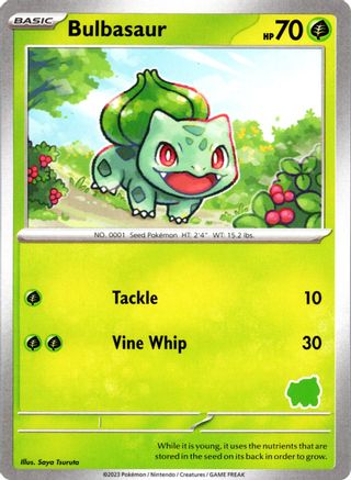 Bulbasaur () [Misc: My First Battle] Pokemon Single Pokémon
