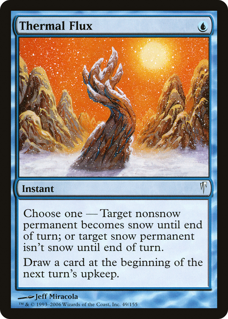 Thermal Flux (CSP-049) [Coldsnap] MTG Single Wizards of the Coast
