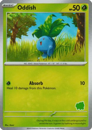 Oddish () [Misc: My First Battle] Pokemon Single Pokémon