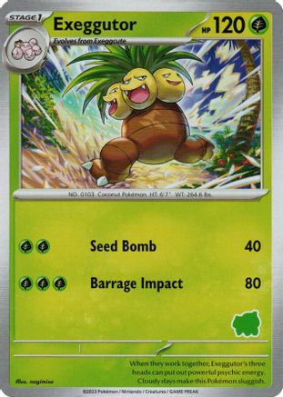 Exeggutor () [Misc: My First Battle] Pokemon Single Pokémon