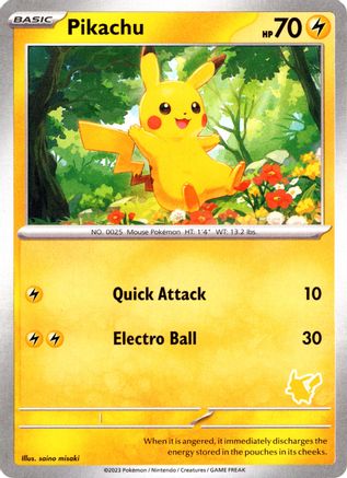 Pikachu () [Misc: My First Battle] Pokemon Single Pokémon