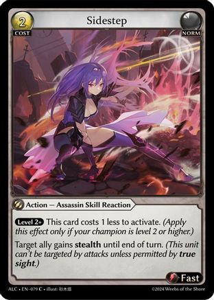 Sidestep (079) [Alchemical Revolution] Grand Archive Single Weebs of the Shore