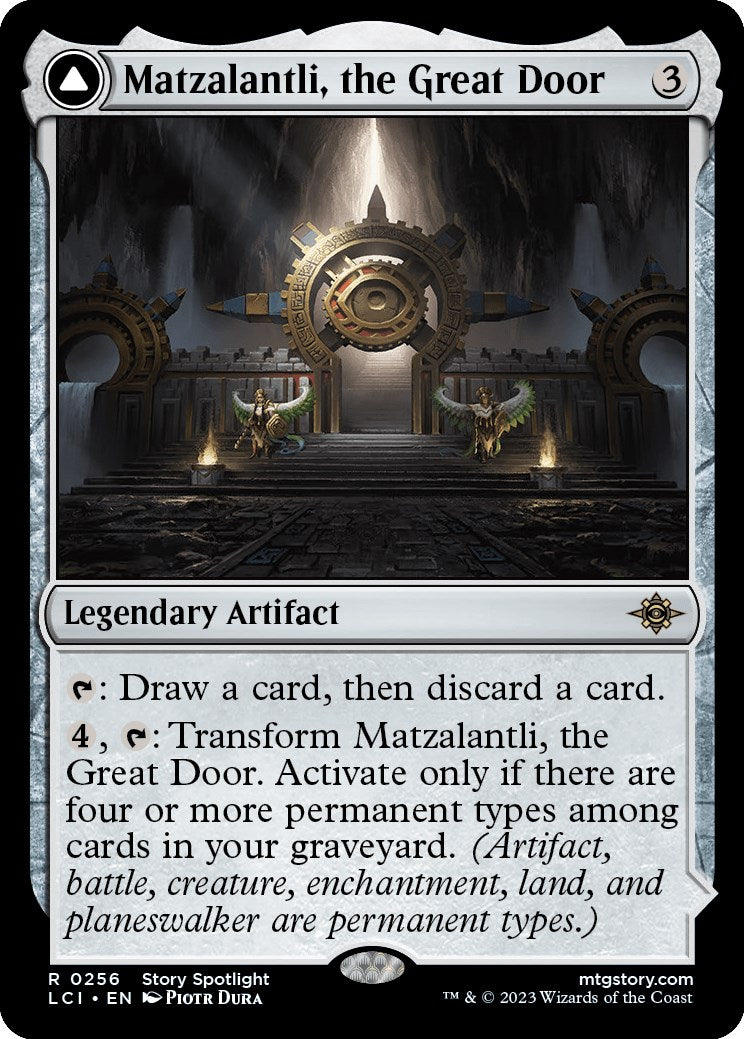 Matzalantli, the Great Door // The Core [The Lost Caverns of Ixalan] MTG Single Magic: The Gathering   