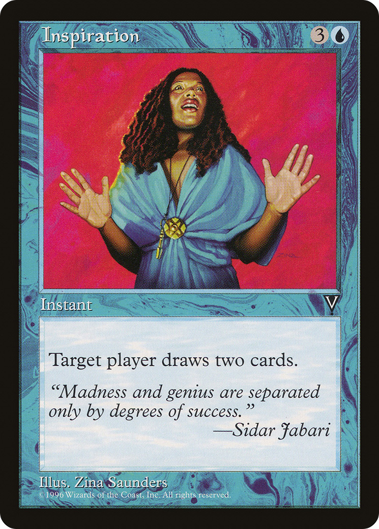 Inspiration (VIS-) [Visions] MTG Single Wizards of the Coast