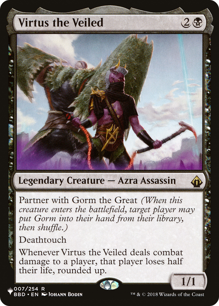 Virtus the Veiled (LIST-007/254) [Mystery Booster] The List MTG Single Wizards of the Coast