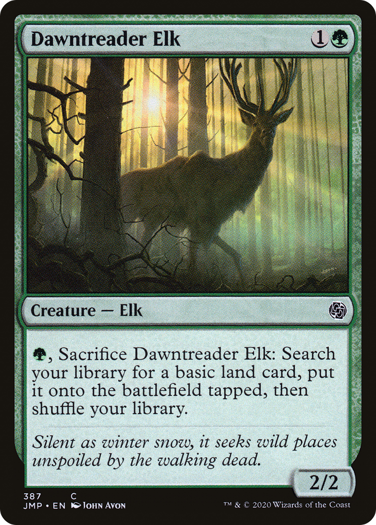 Dawntreader Elk (JMP-387) [Jumpstart] MTG Single Wizards of the Coast
