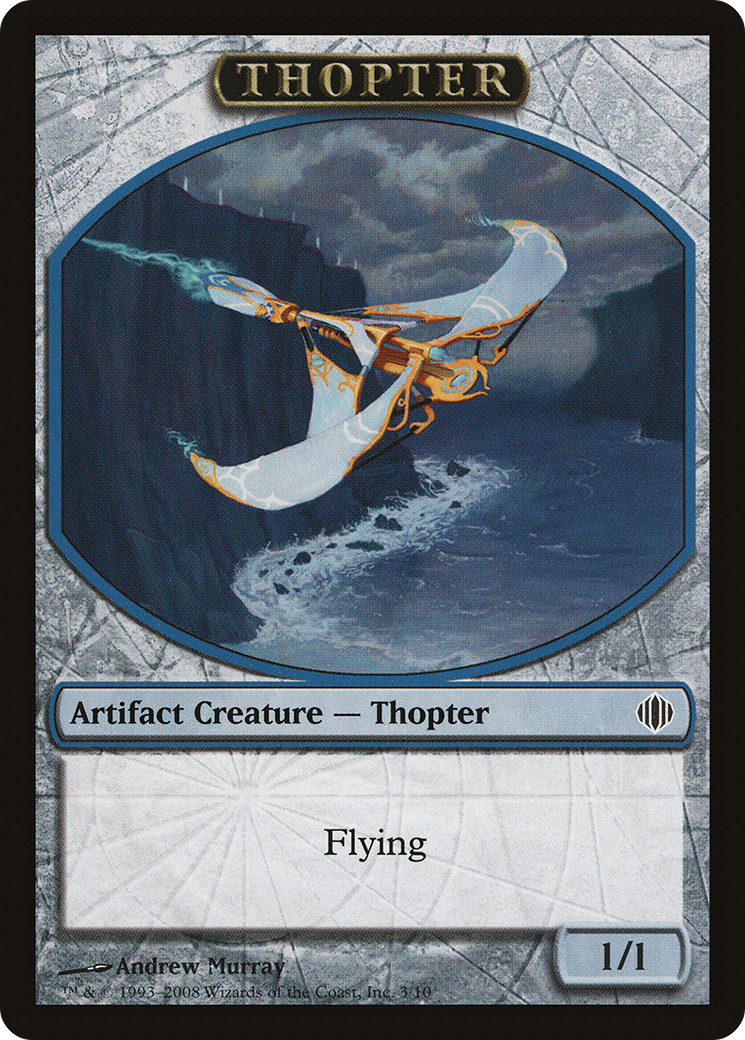 Thopter Token (ALA-003) [Tokens] Shards of Alara Tokens MTG Single Wizards of the Coast