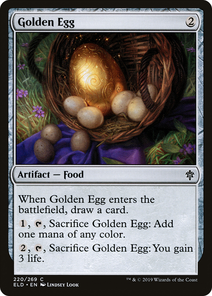 Golden Egg (ELD-220) [Throne of Eldraine] MTG Single Wizards of the Coast