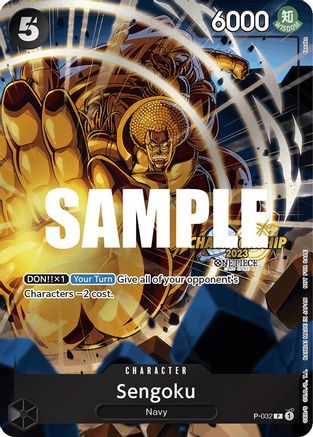 Sengoku (CS 2023 Event Pack) (P-032) [One Piece Promotion Cards] Foil One Piece Single Bandai