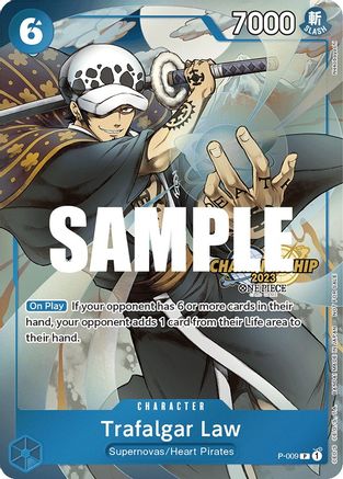 Trafalgar Law (CS 2023 Celebration Pack) (P-009) [One Piece Promotion Cards] Foil One Piece Single Bandai