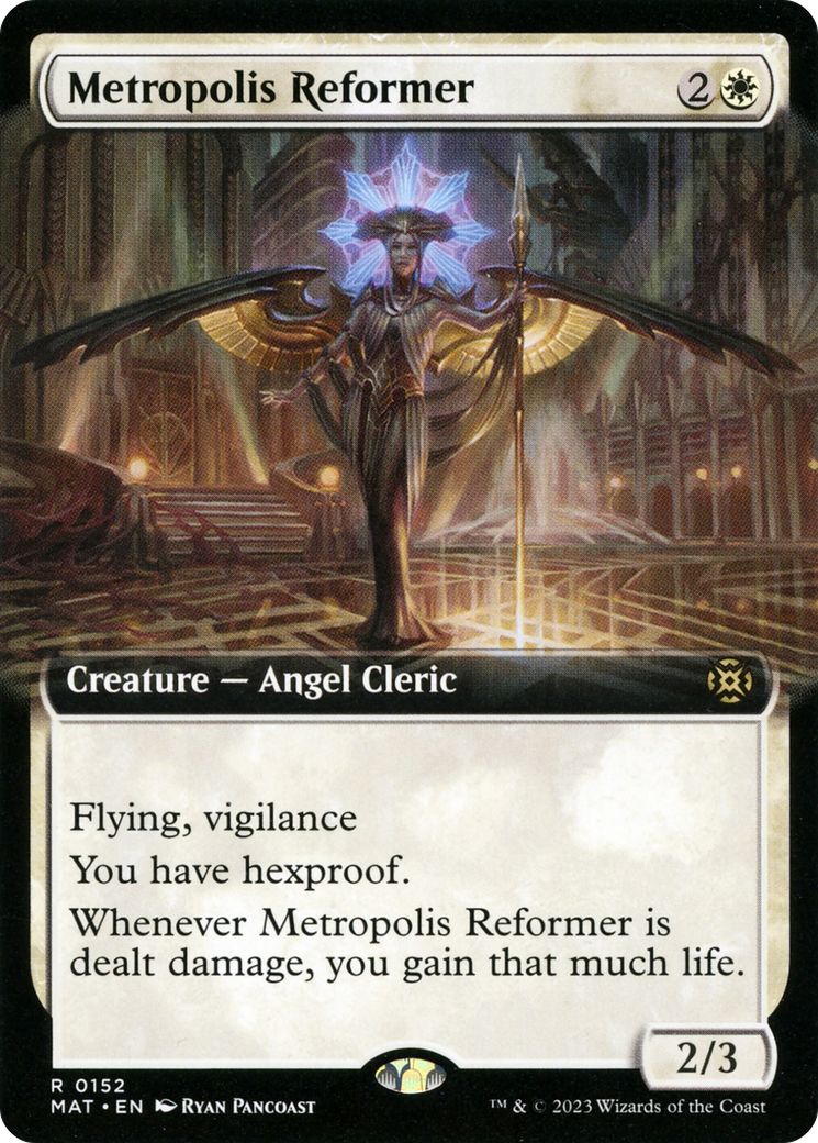Metropolis Reformer (MAT-152) [March of the Machine: The Aftermath] (Extended Art) MTG Single Wizards of the Coast