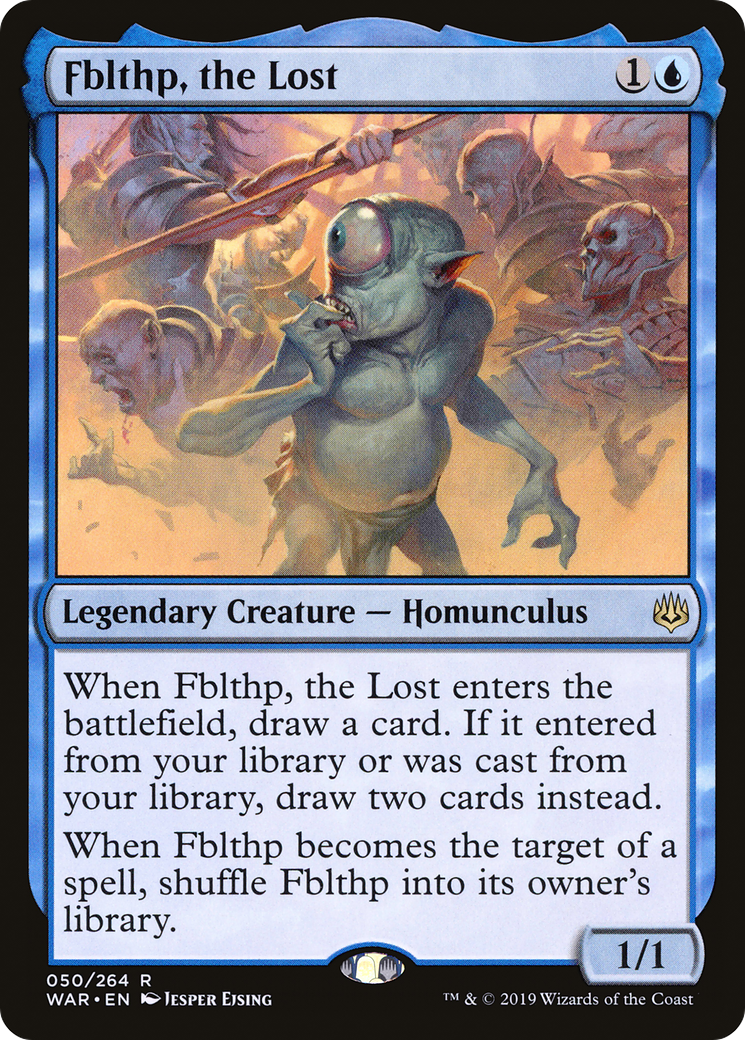Fblthp, the Lost (WAR-050) [War of the Spark] Foil MTG Single Wizards of the Coast