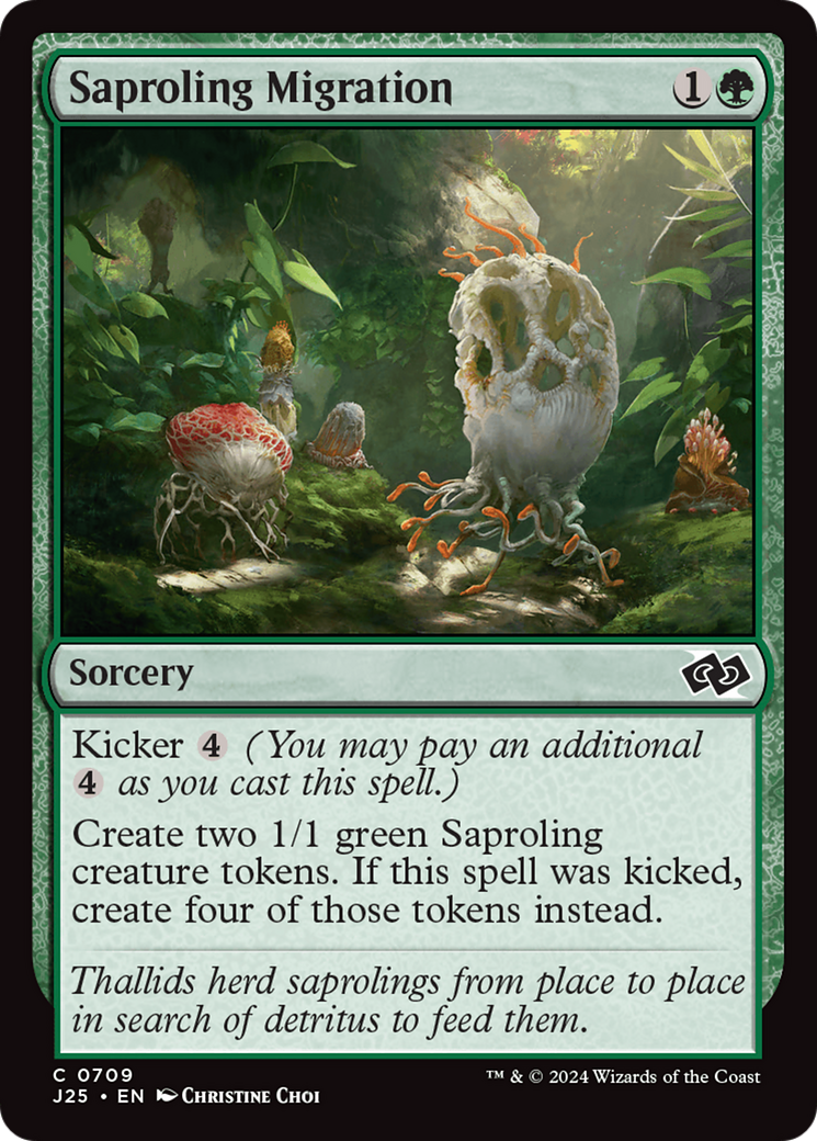 Saproling Migration (J25-709) [Foundations Jumpstart] MTG Single Wizards of the Coast