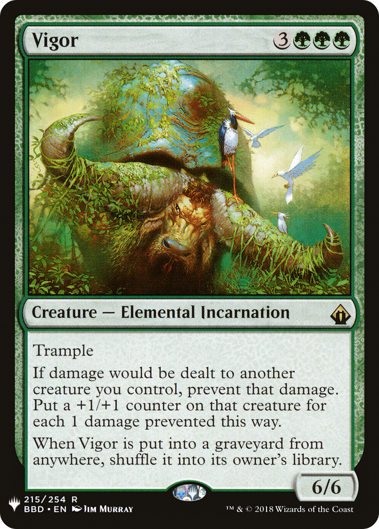 Vigor (LIST-215) [Mystery Booster] The List MTG Single Wizards of the Coast