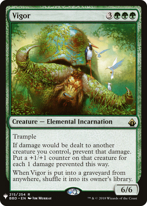 Vigor (LIST-215) [Mystery Booster] The List MTG Single Wizards of the Coast