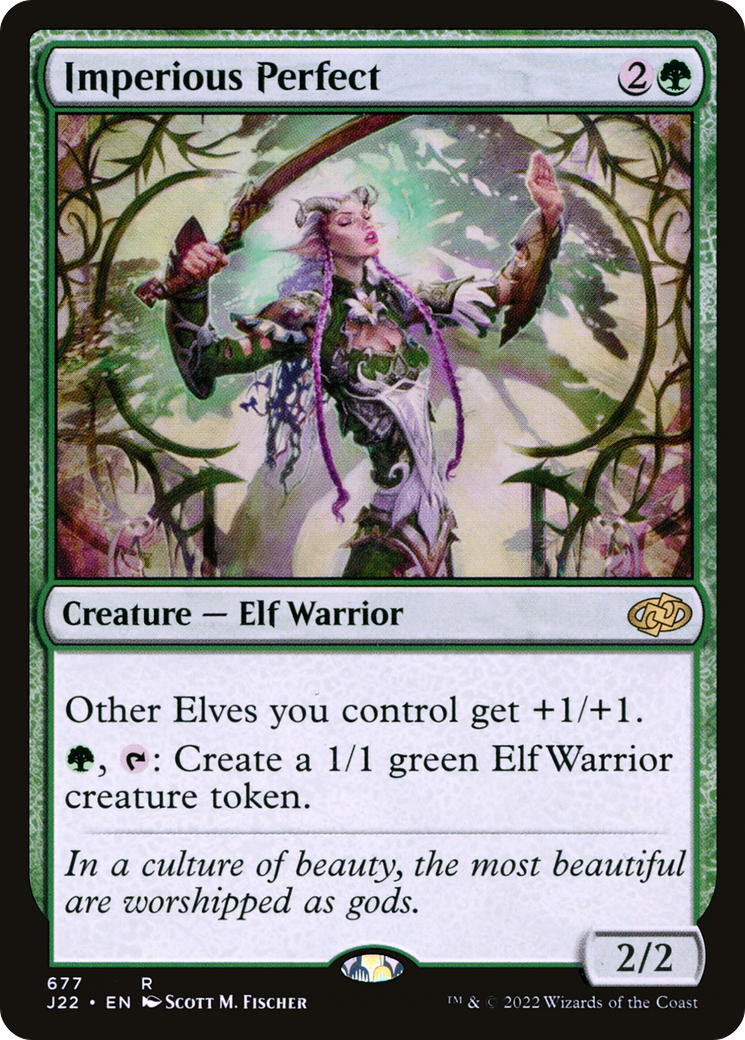 Imperious Perfect (J22-677) [Jumpstart 2022] MTG Single Wizards of the Coast