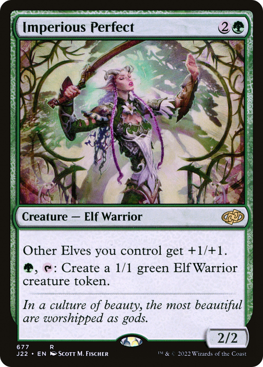 Imperious Perfect (J22-677) [Jumpstart 2022] MTG Single Wizards of the Coast