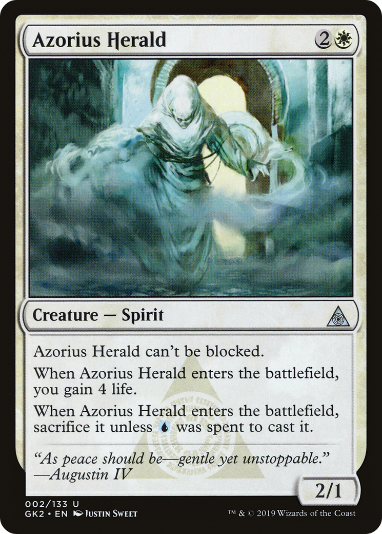 Azorius Herald (GK2-002) [Misc] RNA Guild Kit MTG Single Wizards of the Coast