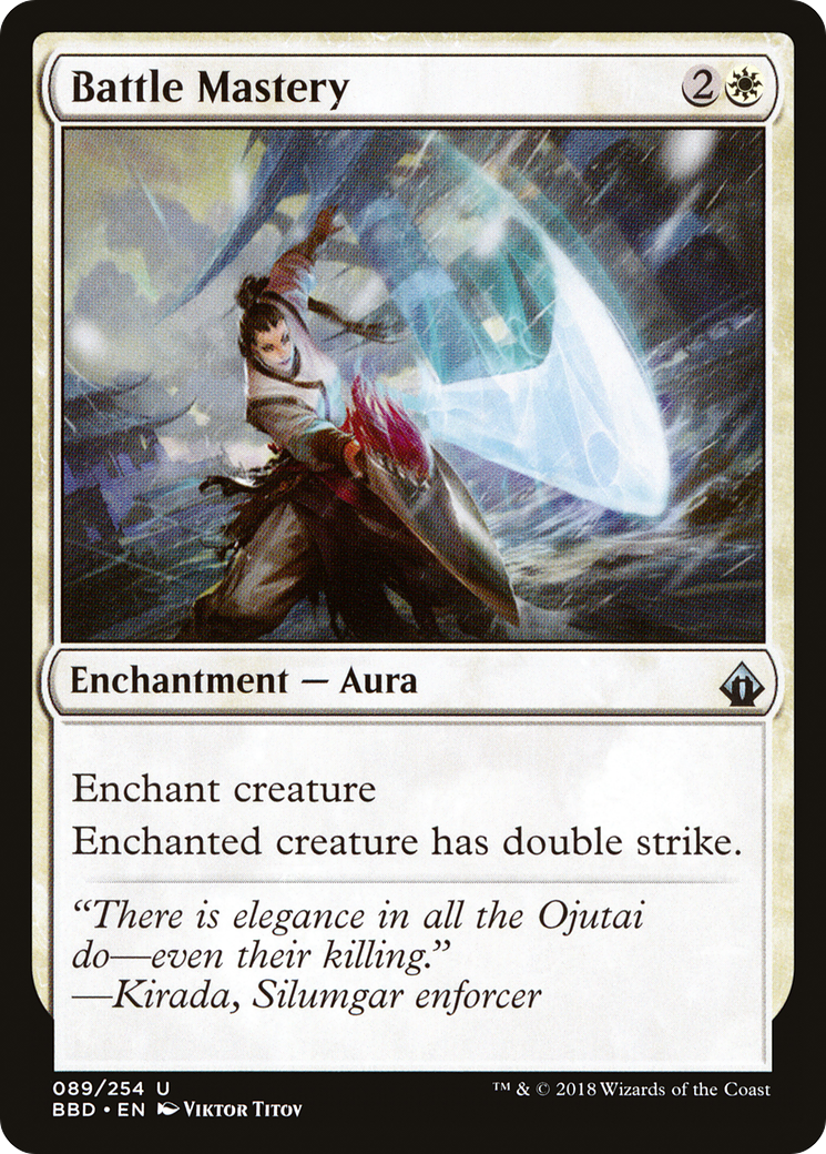 Battle Mastery (BBD-089) [Battlebond] Foil MTG Single Wizards of the Coast