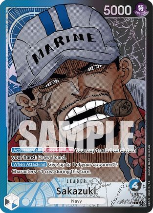 Sakazuki (Alternate Art) (OP05-041) [Awakening of the New Era] Foil One Piece Single Bandai