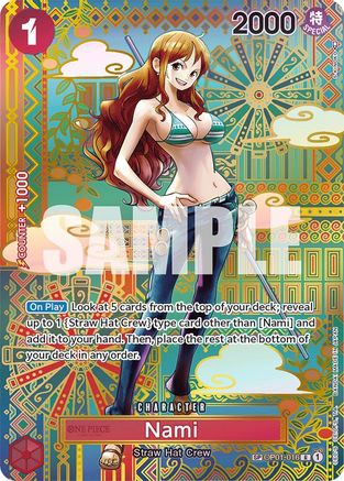 Nami (SP) (OP01-016) [Awakening of the New Era] Foil One Piece Single Bandai