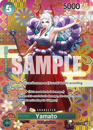 Yamato (SP) (OP01-121) [Awakening of the New Era] Foil One Piece Single Bandai