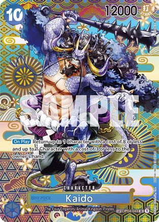Kaido (044) (SP) (OP04-044) [Awakening of the New Era] Foil One Piece Single Bandai