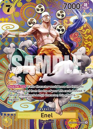 Enel (100) (SP) (OP05-100) [Awakening of the New Era] Foil One Piece Single Bandai