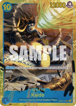 Kaido (118) (OP05-118) [Awakening of the New Era] Foil One Piece Single Bandai