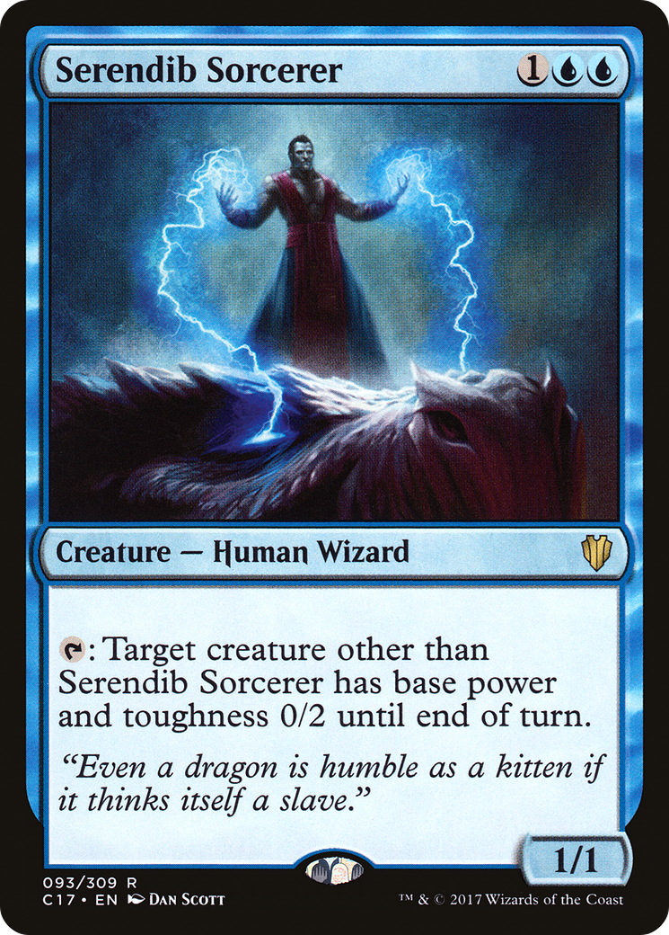 Serendib Sorcerer (C17-093) [Commander 2017] MTG Single Wizards of the Coast