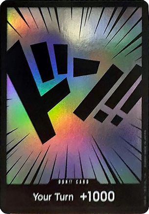 DON!! Card [Ultra Deck: The Three Captains] Foil One Piece Single Bandai