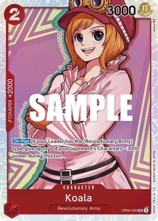 Koala (OP05-006) [Awakening of the New Era] Foil One Piece Single Bandai
