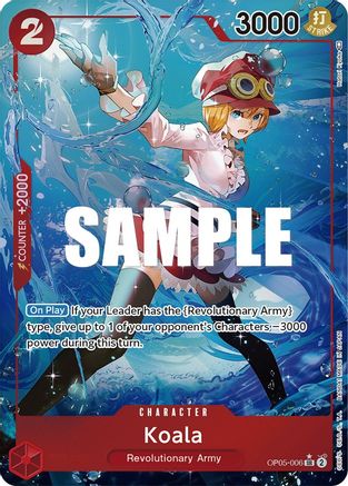 Koala (Alternate Art) (OP05-006) [Awakening of the New Era] Foil One Piece Single Bandai