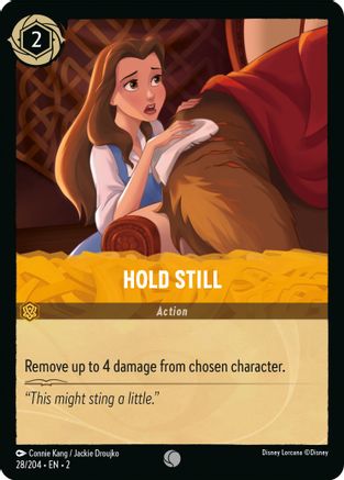 Hold Still (28/204) [Rise of the Floodborn] Lorcana Single Disney