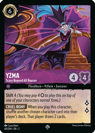 Yzma - Scary Beyond All Reason (60/204) [Rise of the Floodborn] Lorcana Single Disney