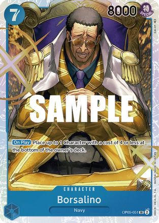 Borsalino (OP05-051) [Awakening of the New Era] Foil One Piece Single Bandai