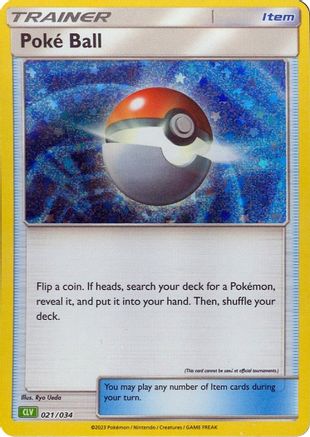 Poke Ball (CLV) (21) Holofoil [Misc: Trading Card Game Classic] Pokemon Single Pokémon