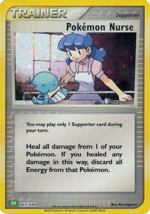 Pokemon Nurse (23) Holofoil [Misc: Trading Card Game Classic] Pokemon Single Pokémon