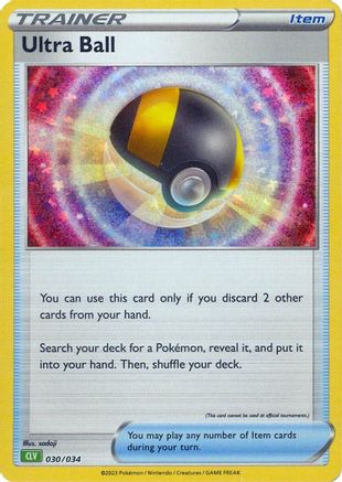 Ultra Ball (CLV) (30) Holofoil [Misc: Trading Card Game Classic] Pokemon Single Pokémon